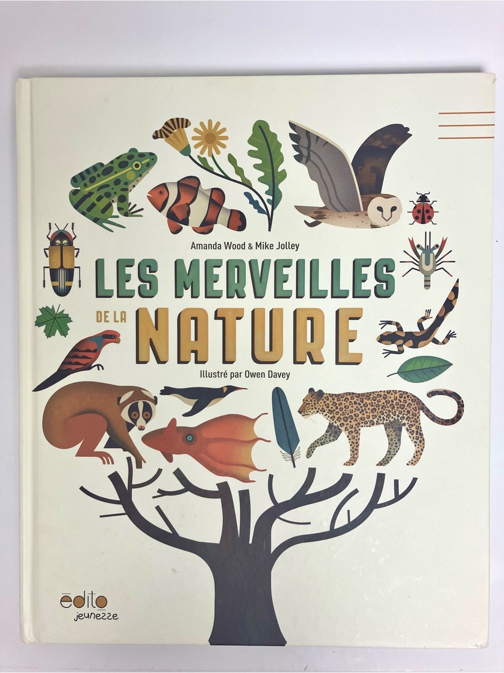 Livre Les merveilles de la nature Science Documentaire Illustrations Scienfiques
